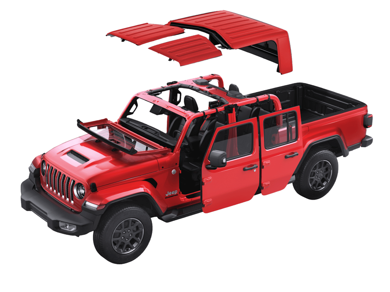 Jeep Gladiator : Personnalisation carrosserie 