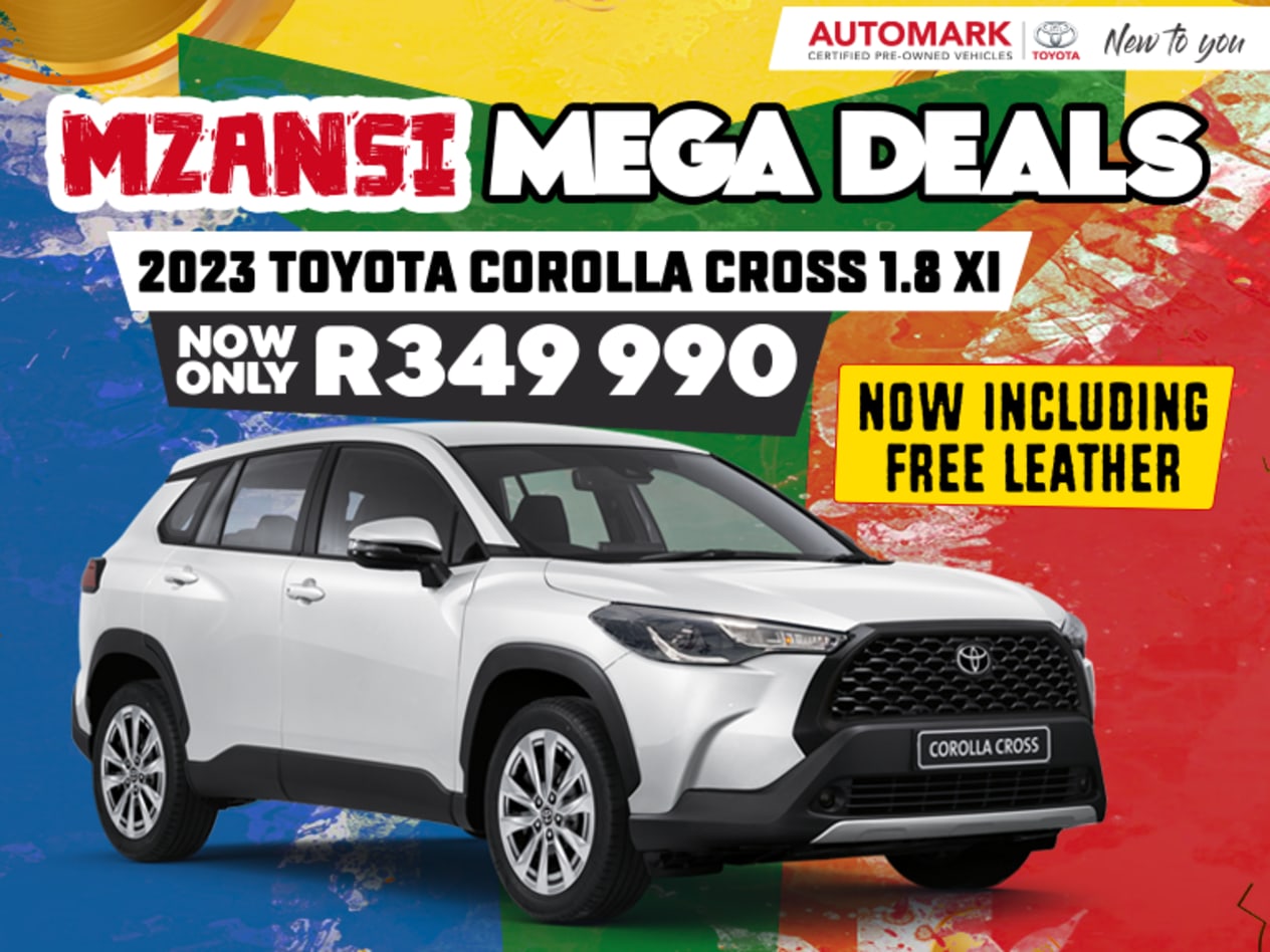 2023 Toyota Corolla Cross 1.8 Xi – R349 990