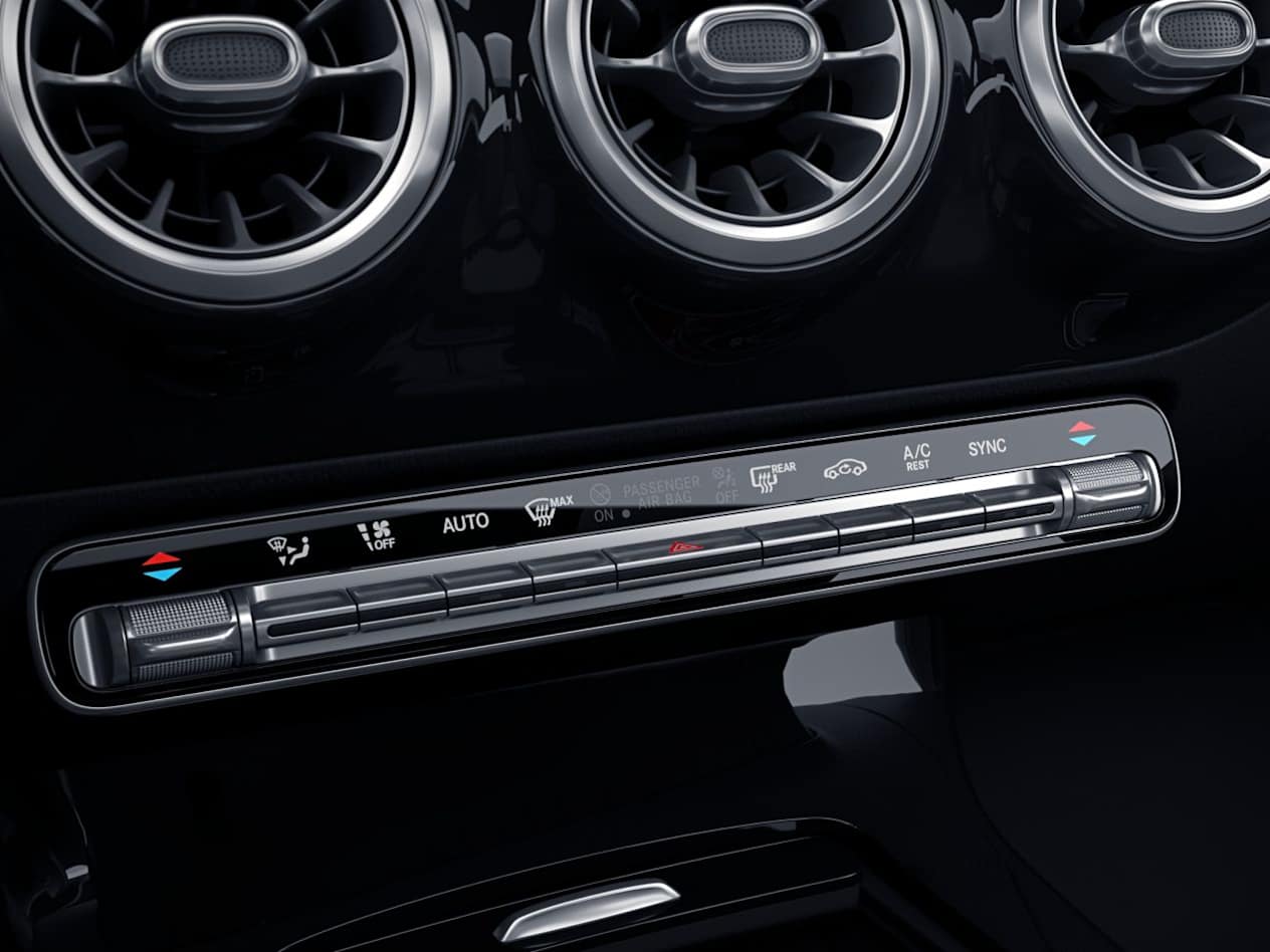 Commande climatisation Mercedes Classe A