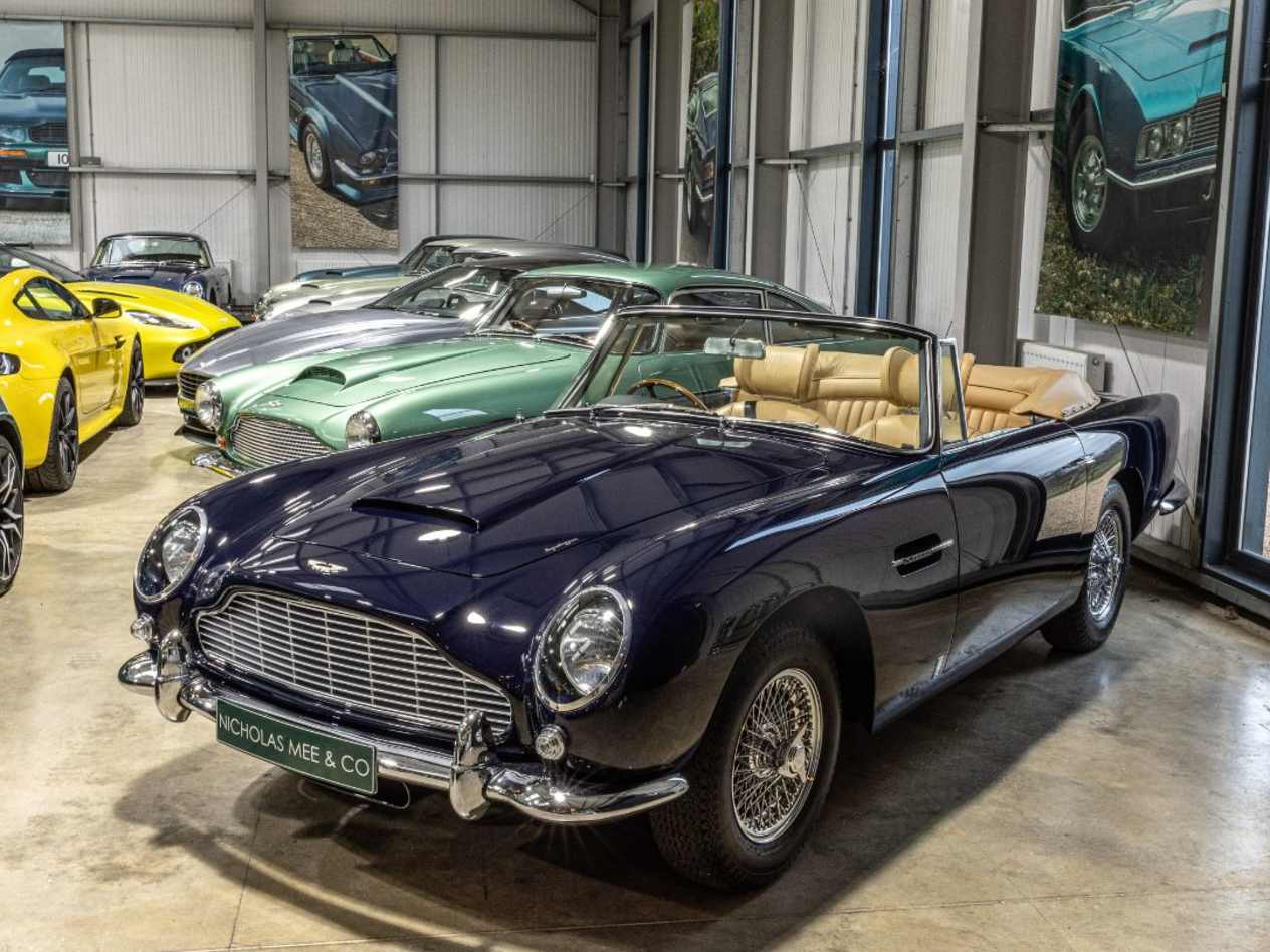 Selection of Heritage Cars in our Showroom at Nicholas Mee