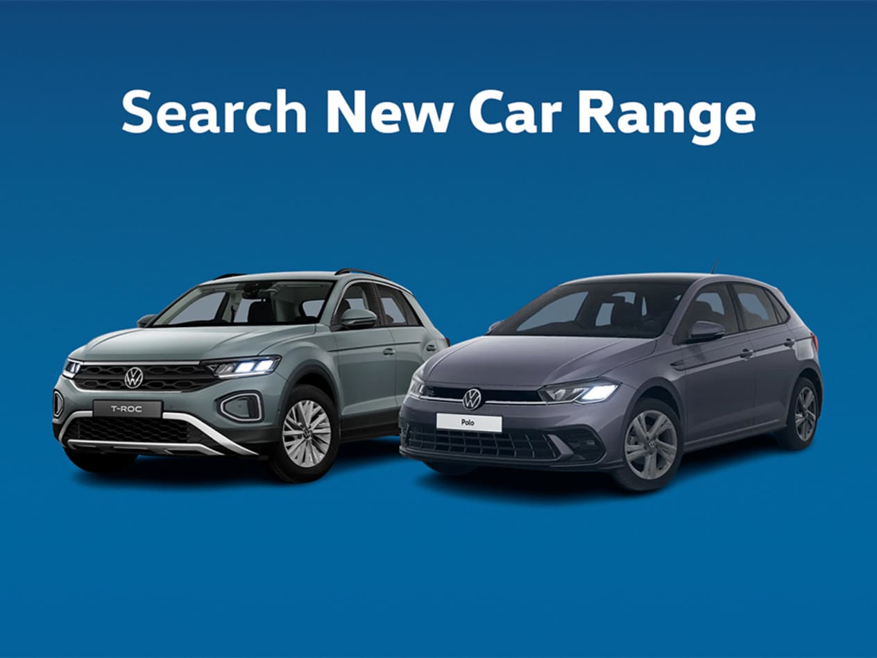 Volkswagen new car range