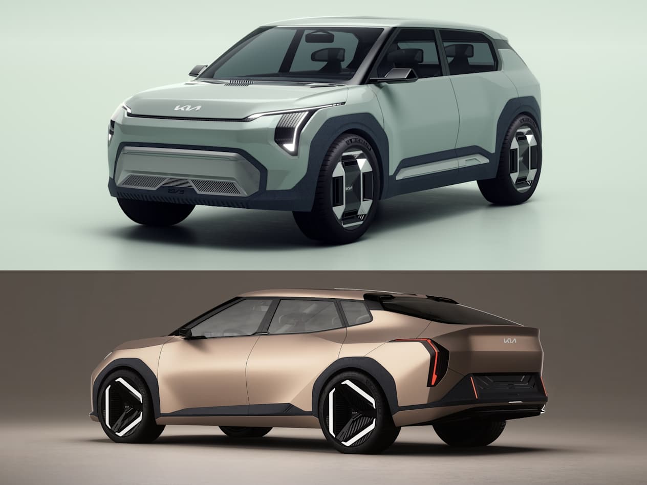 Kia EV3 and EV4 sustainable materials