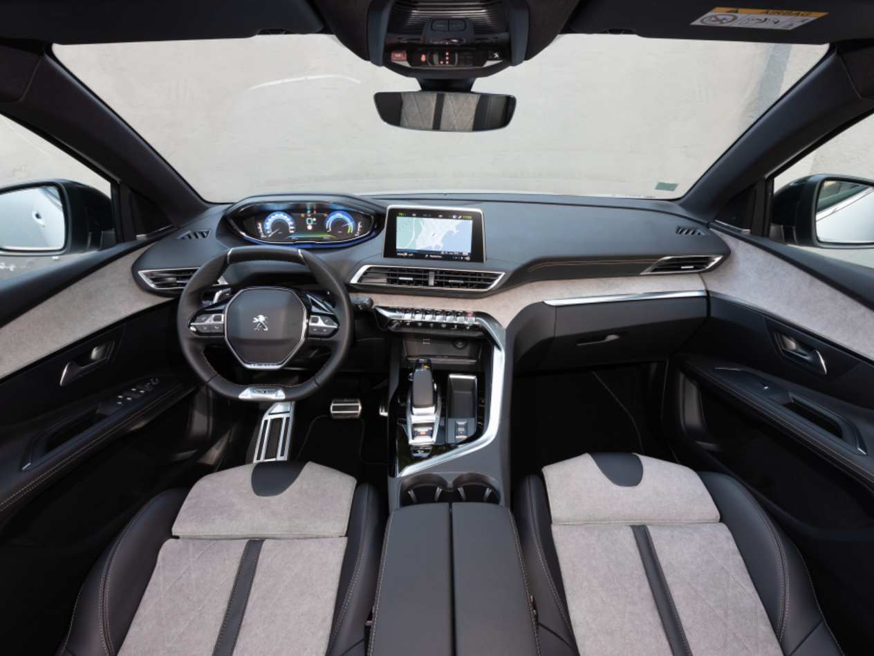 Intérieur alcantara 3008 HYbrid4