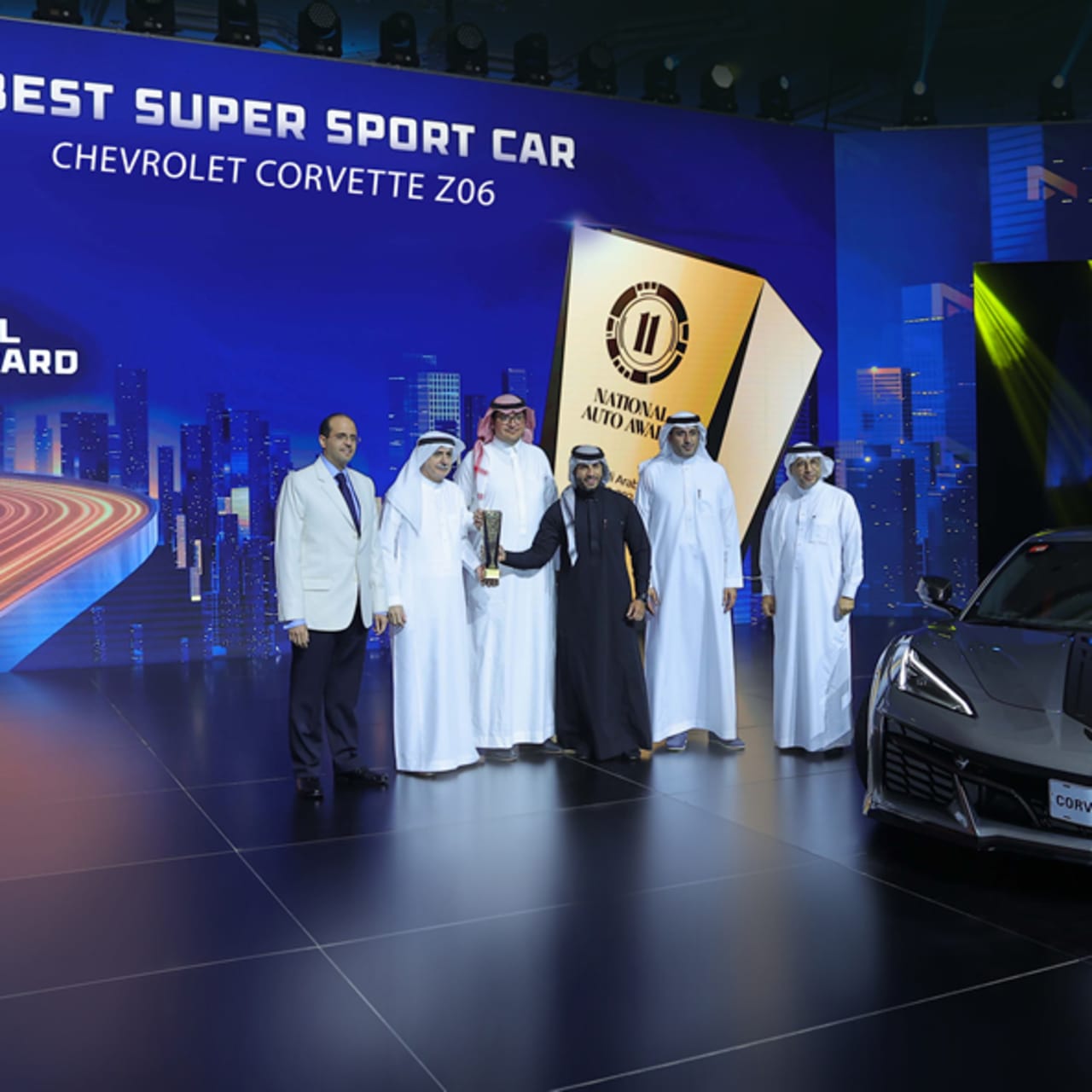 Chevrolet Corvette Z06 Wins the 2023-2024 Best Super Sports Car Award in Saudi Arabia 