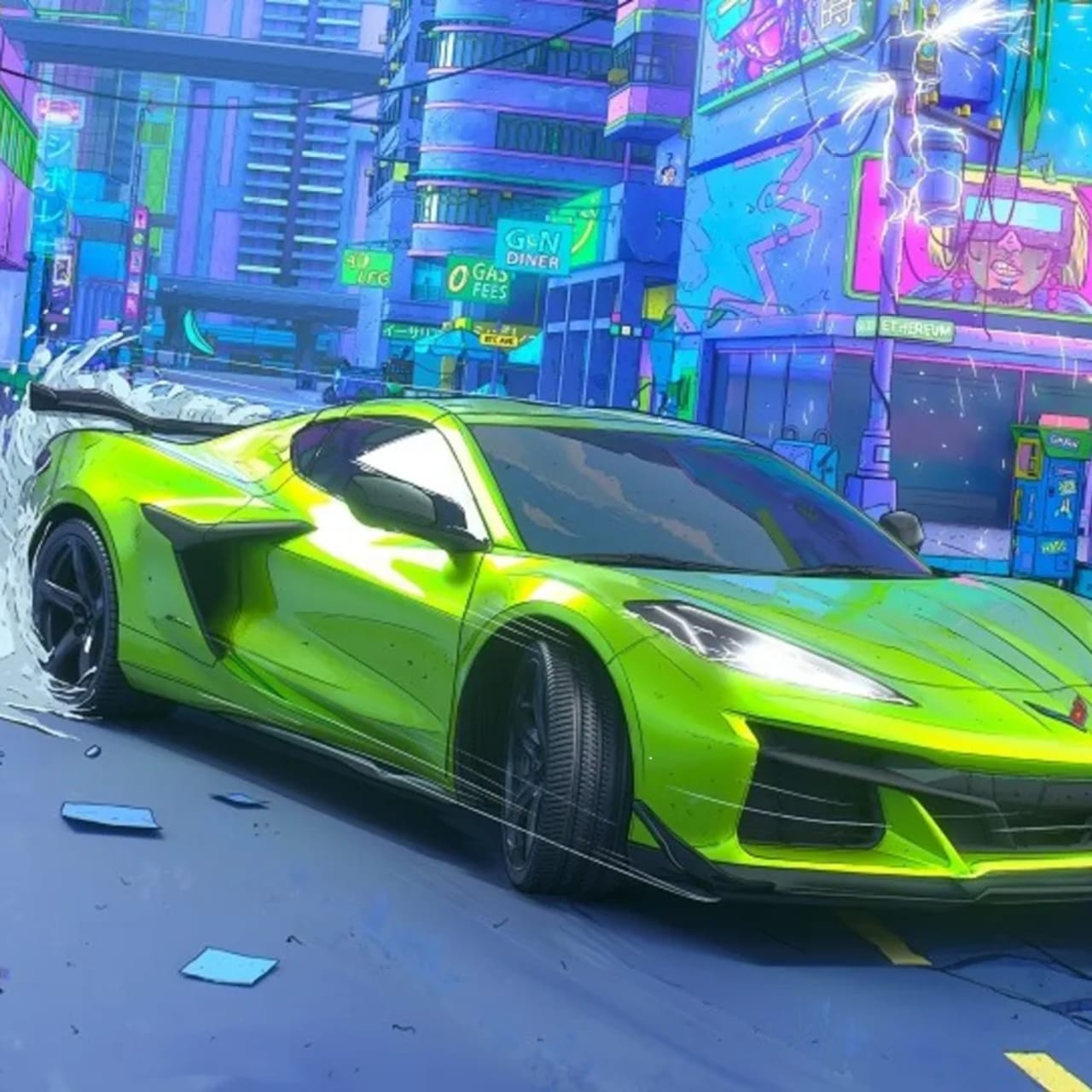 EXCLUSIVE CORVETTE NFT