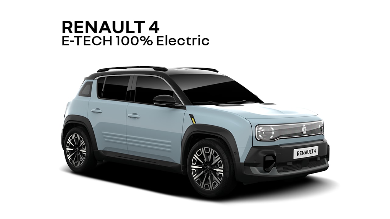 0% PCP: Renault 4 Iconic - £185 Per month