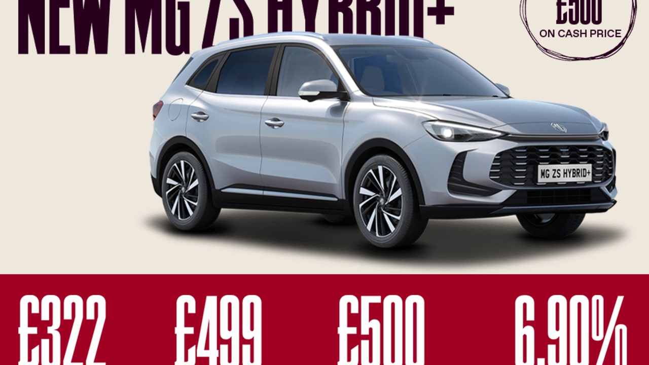PCP: MG ZS Hybrid SE - £322 Per Month