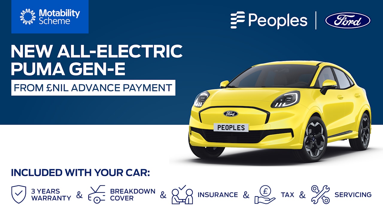 New All-Electric Puma Gen-E® Motability Offers
