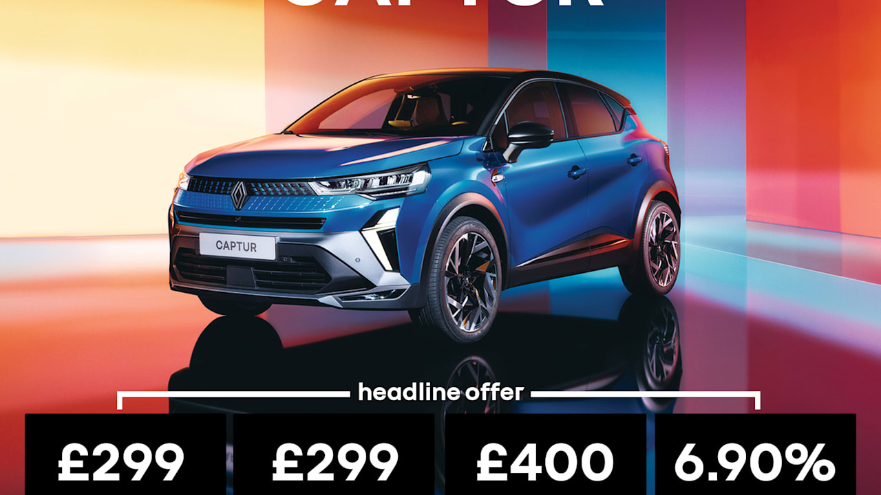 Low Deposit PCP: CAPTUR evolution - £299 Per Month