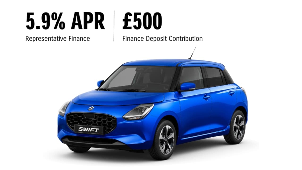 Suzuki Swift 1.2 Mild Hybrid Ultra Illustrative Finance Example