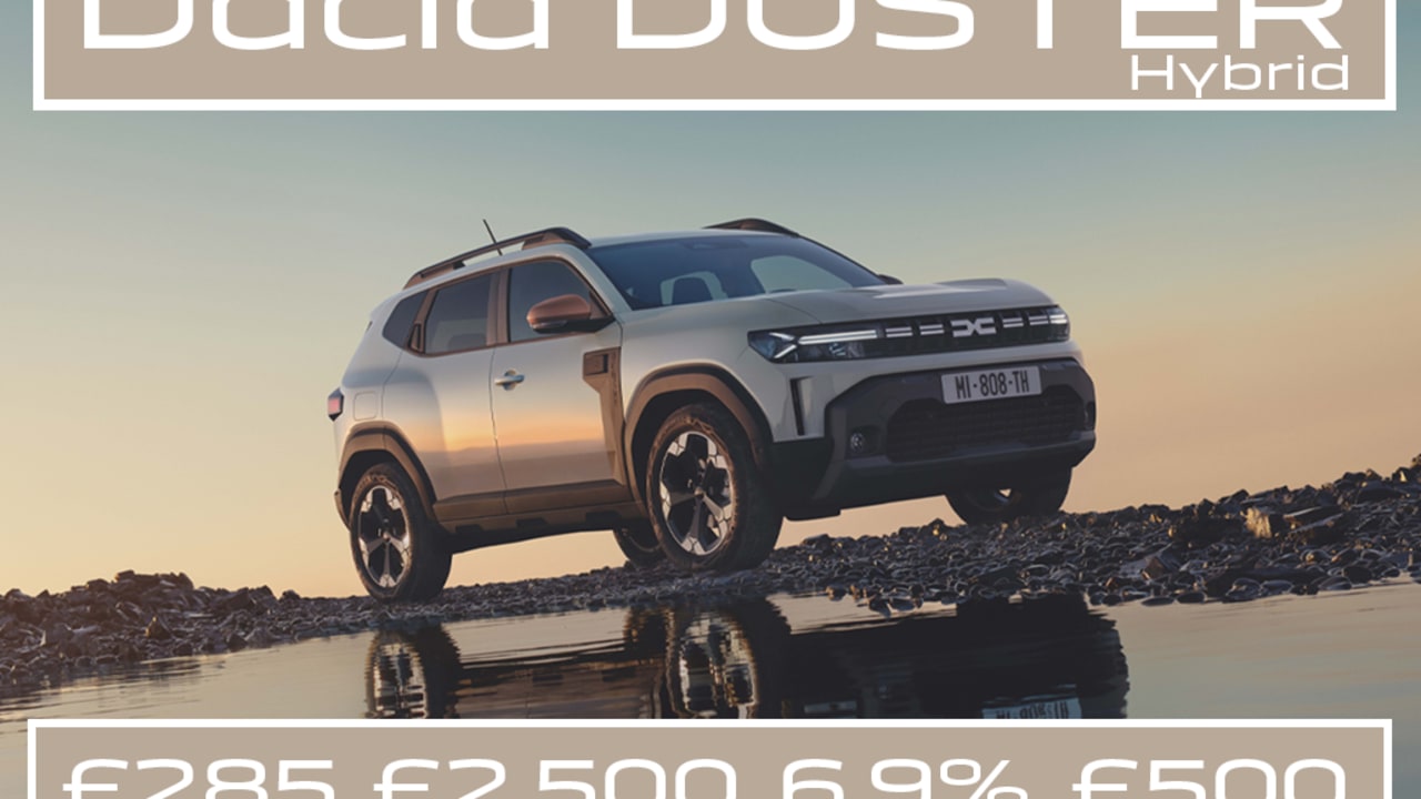 Low Payment PCP: DUSTER Hybrid Expression 140 - £285 Per Month