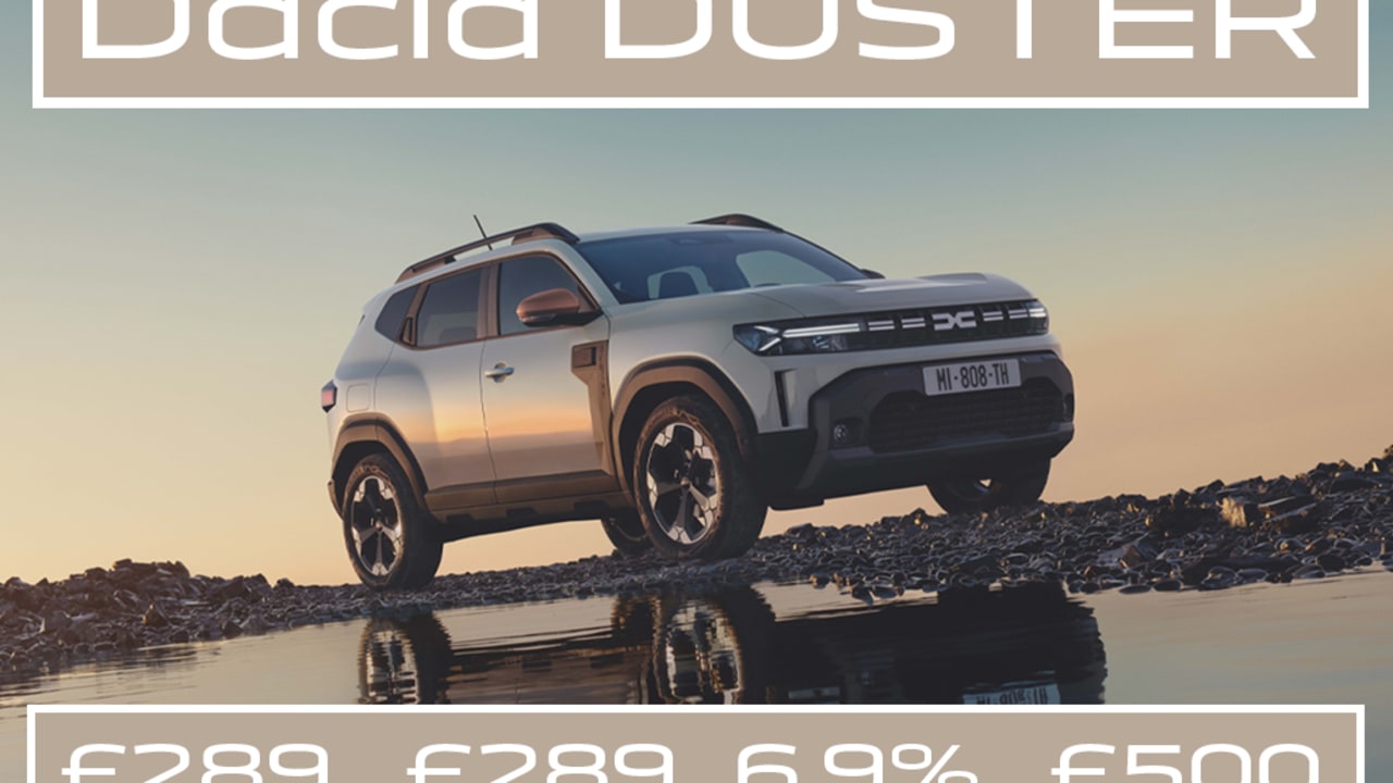 Low Deposit PCP: DUSTER Expression 130 - £289 Per Month
