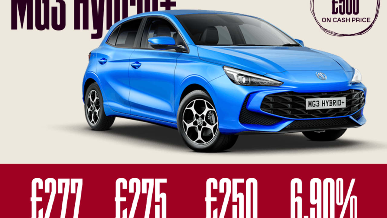 Low Deposit PCP: MG3 Hybrid+ SE Auto - £277 Per Month
