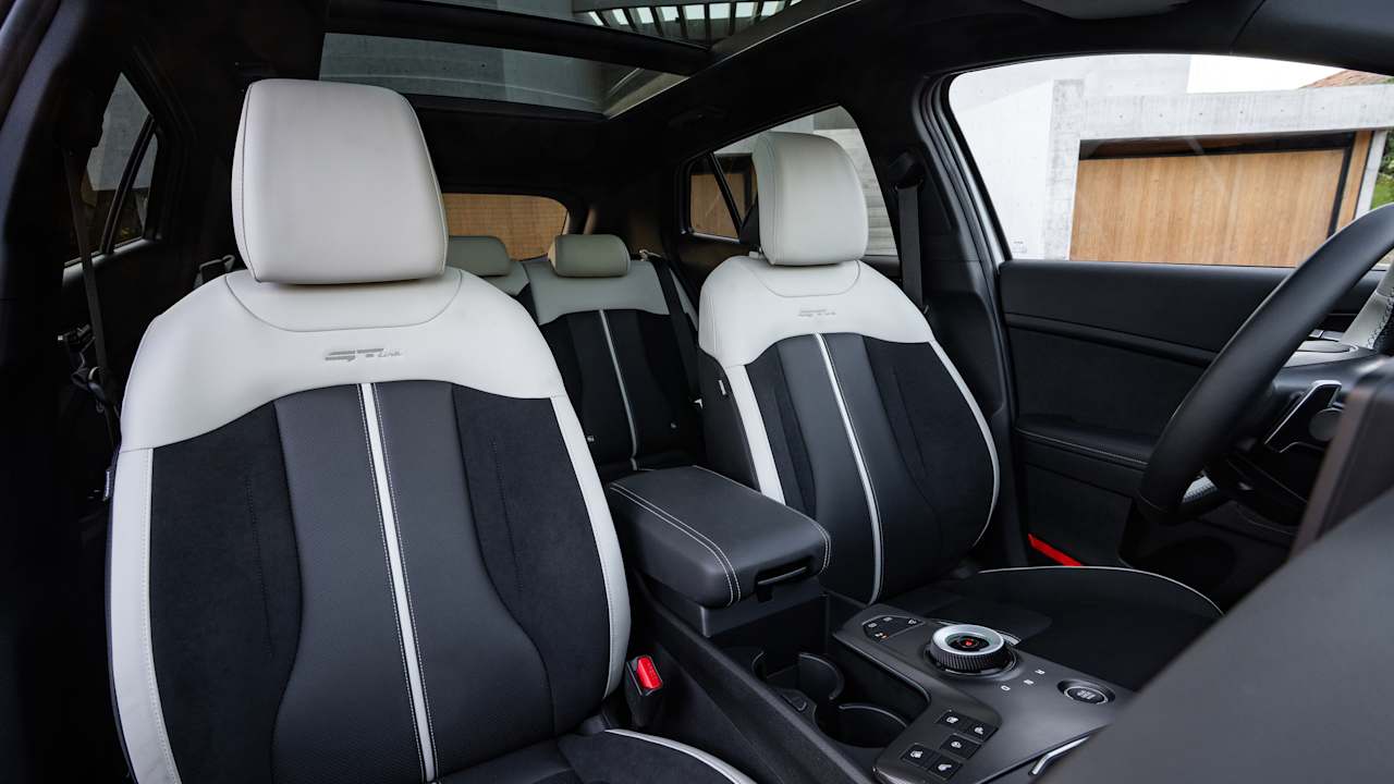 New Kia Sportage interior — dual 12.3 inch display