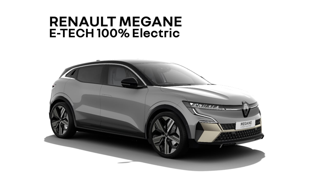 0% PCP: MEGANE E-TECH Electric Iconic - £349 Per Month