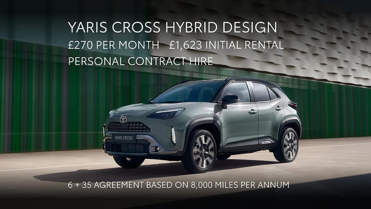 Yaris Cross Hybrid Personal Contract Hire