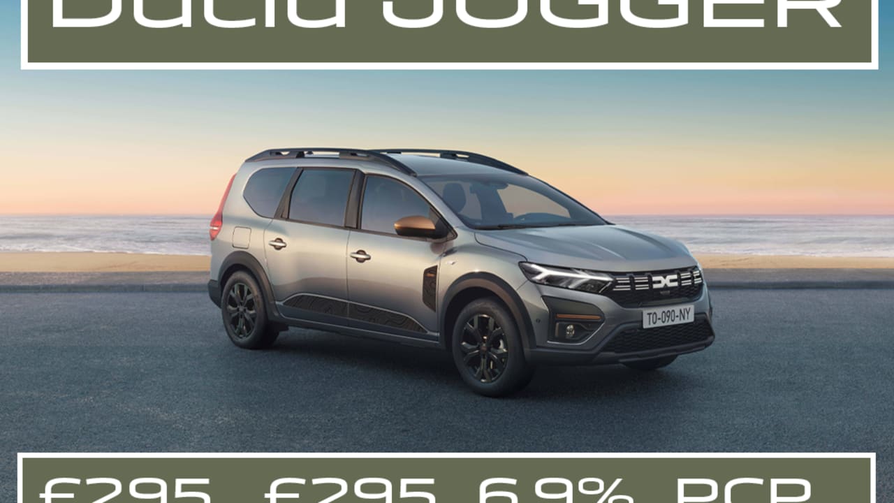 Low Deposit PCP: JOGGER Expression - £295 Per Month