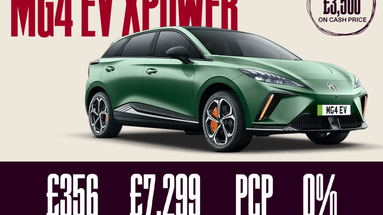 0% PCP: MG4 XPOWER - £356 Per Month