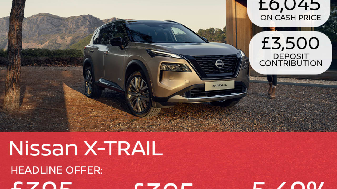 PCP: X-TRAIL Acenta Premium 1.5 e-POWER - £395 Per Month