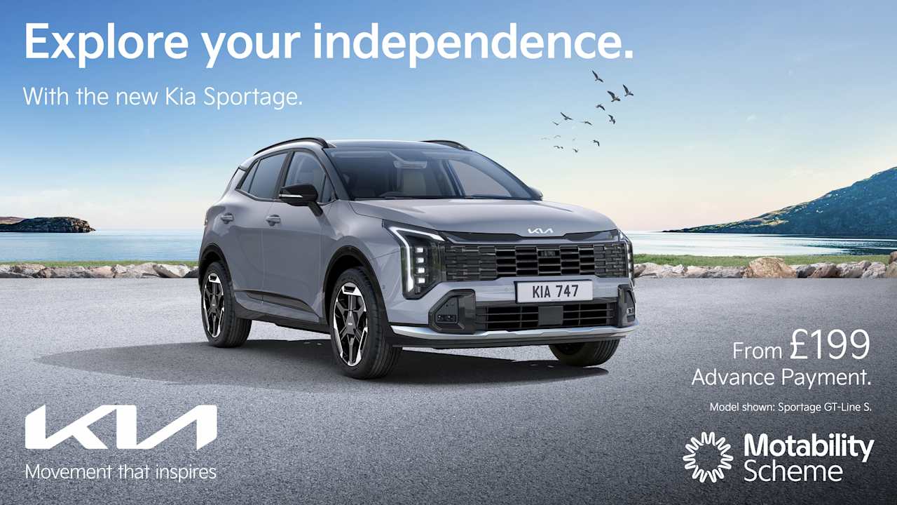 Motability Offer - The new Kia Sportage