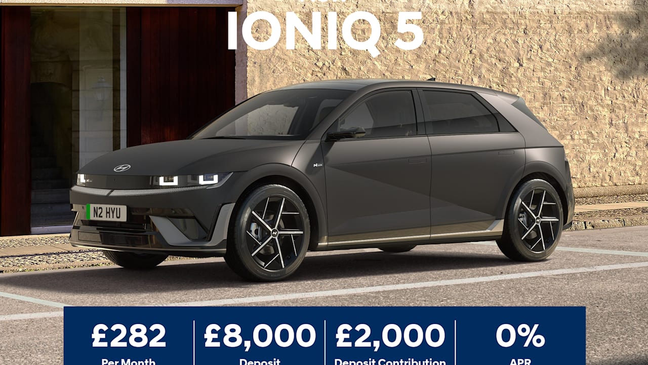 0% PCP: IONIQ 5 Advance 63 kWh 170 PS - £282 Per Month