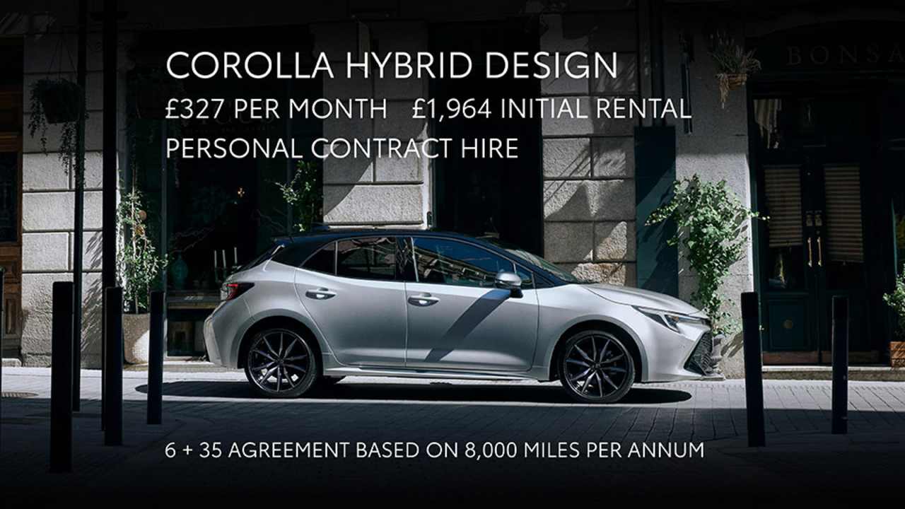 Toyota Corolla Hybrid Personal Contract Hire