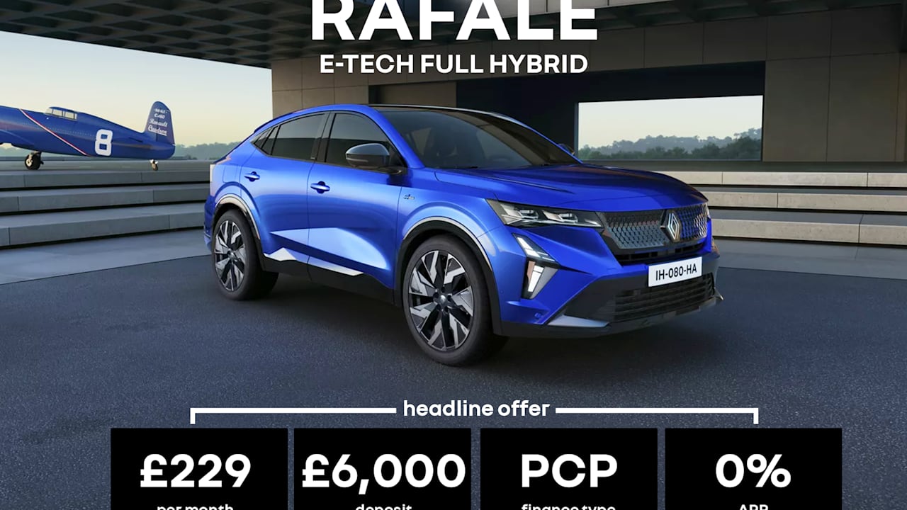 0% PCP: RAFALE Techno - £229 Per Month