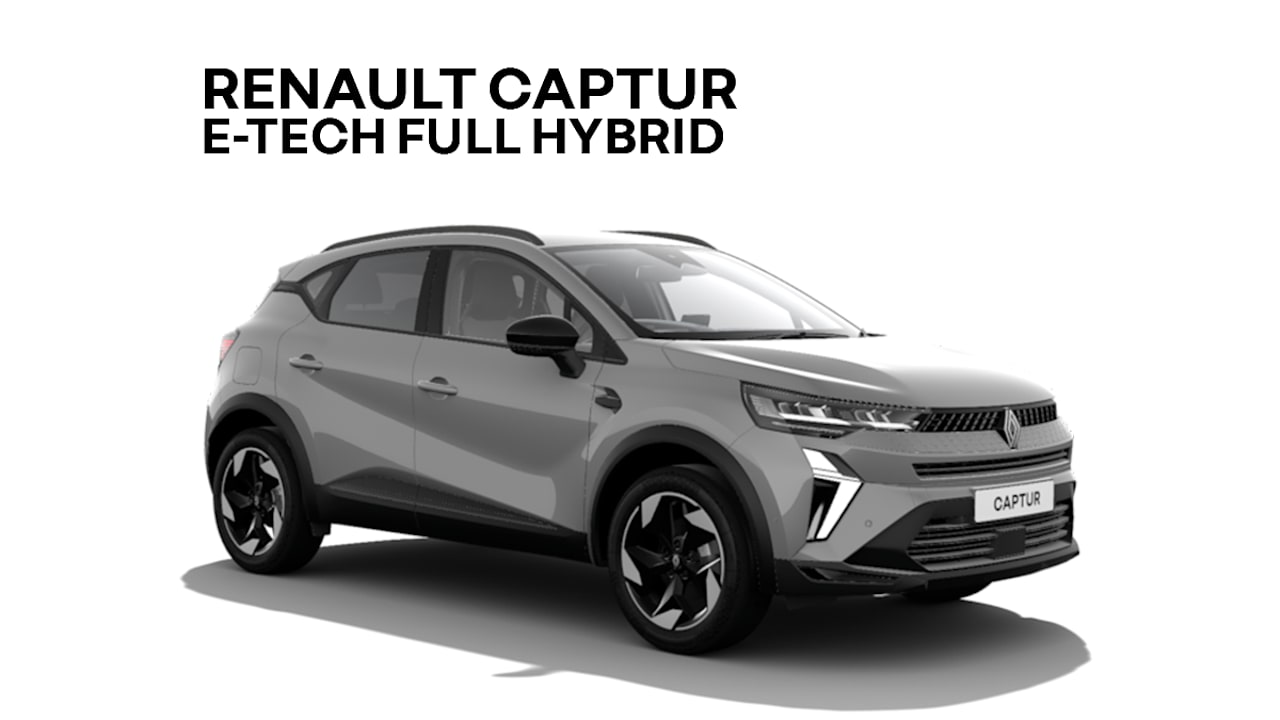 PCP: CAPTUR E-TECH Techno 1.6 - £329 Per Month