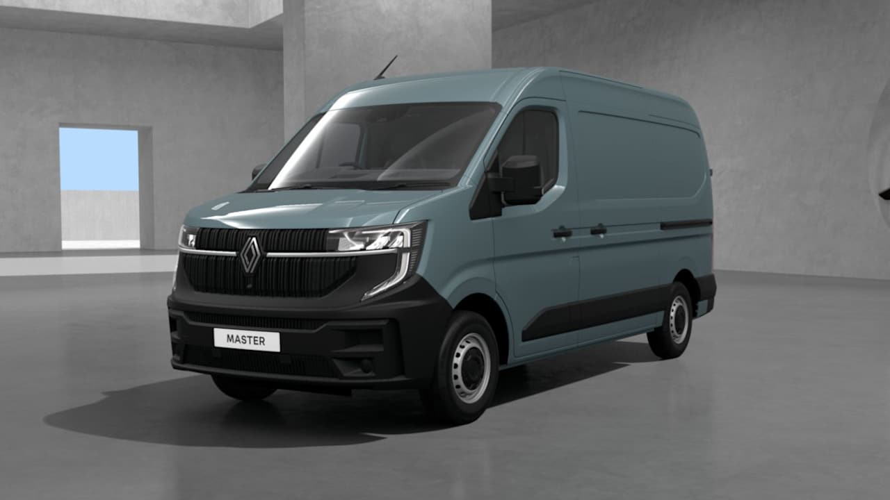New Renault Master MM35 Blue dCi 130 Panel Advance Van
