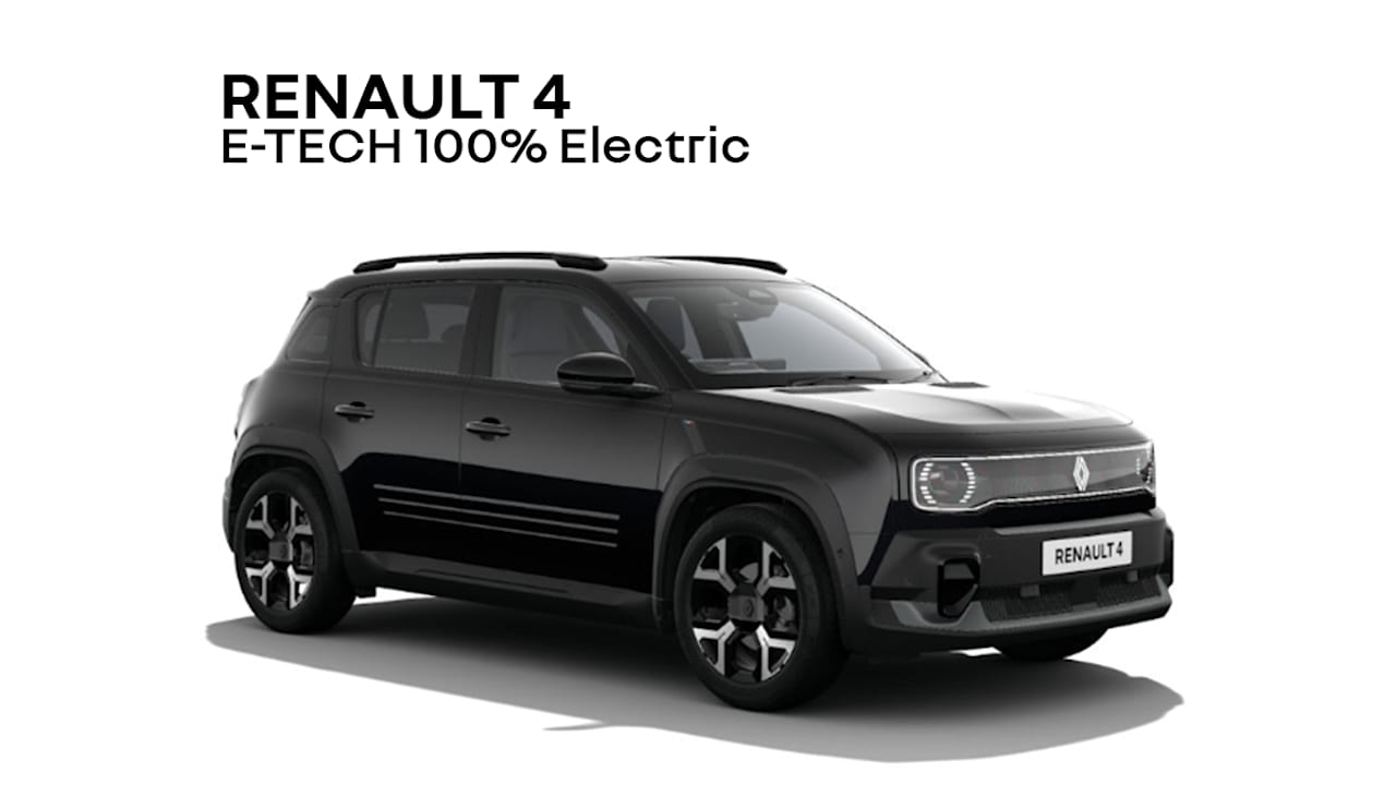 PCP: Renault 4 Techno - £387 Per month