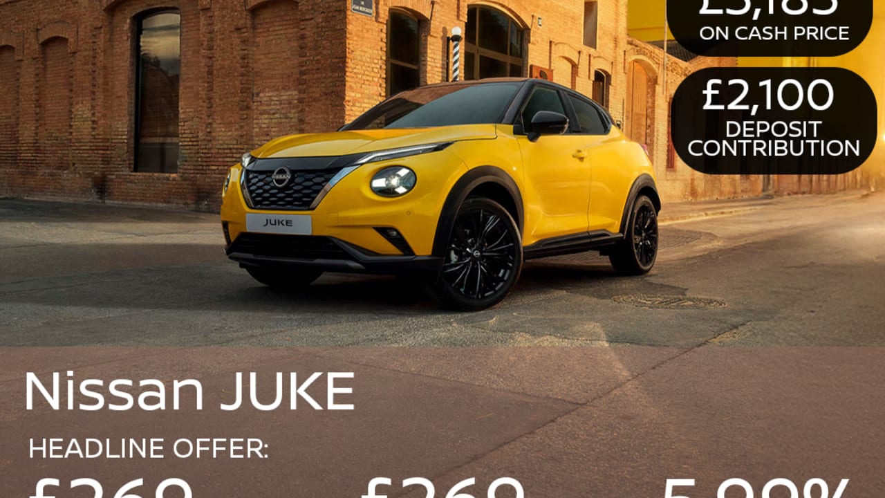 PCP: JUKE Acenta Premium - £269 Per Month