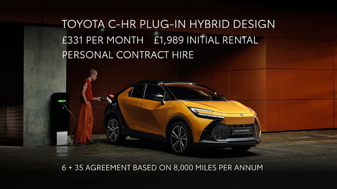 Toyota C-HR Plug-in Hybrid Personal Contract Hire