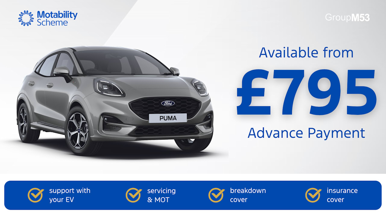 Ford Puma ST-Line Motability Offer