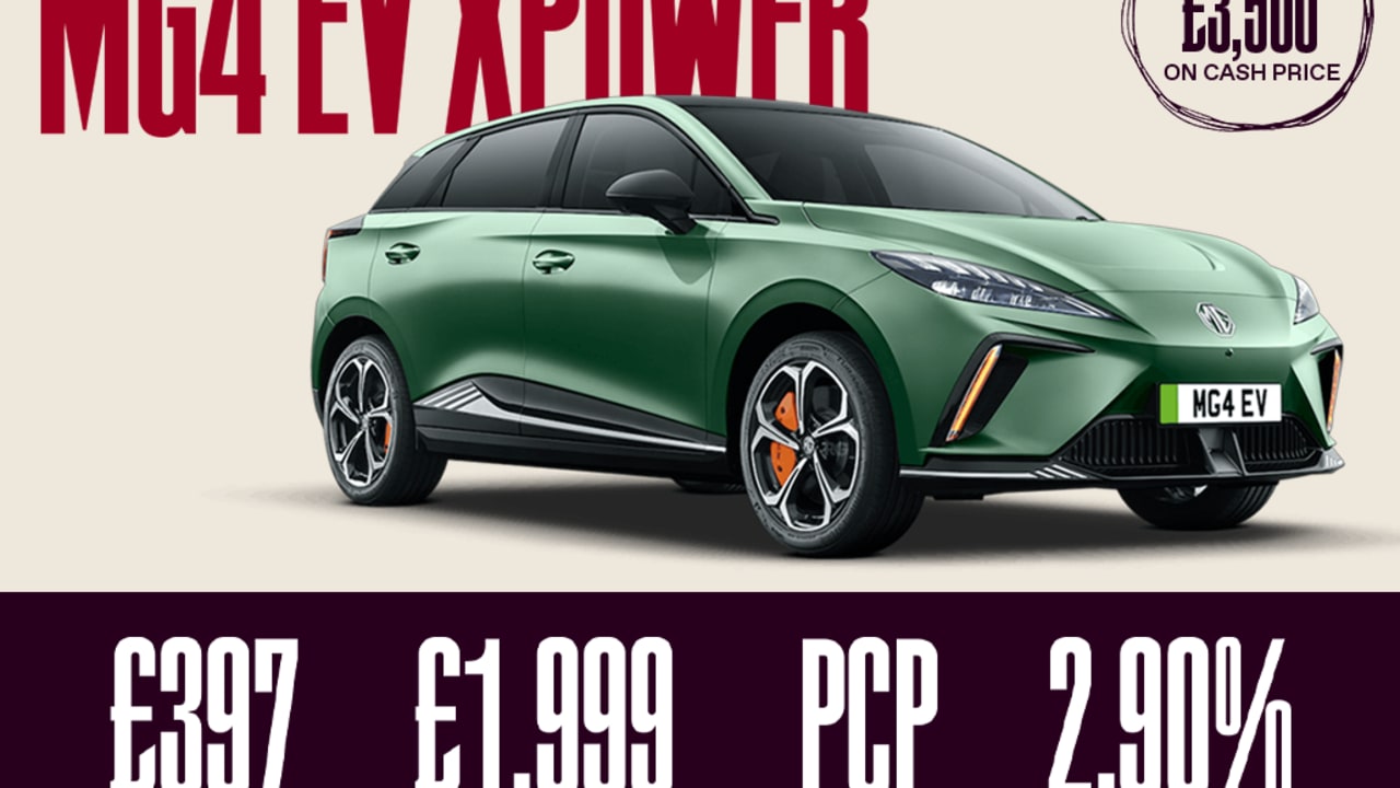 PCP: MG4 XPOWER - £397 Per Month