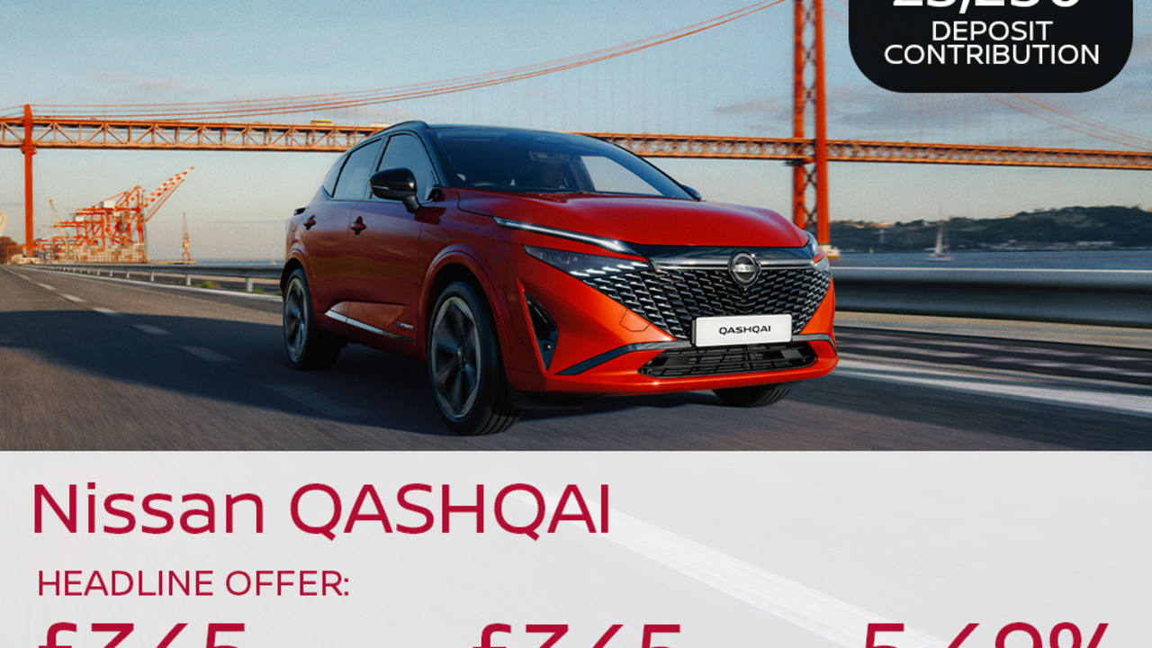 PCP: QASHQAI N-Connecta 140 - £345 Per Month