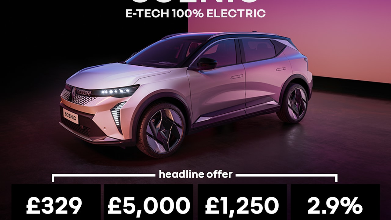 PCP: SCENIC E-TECH Electric Techno - £329 Per Month