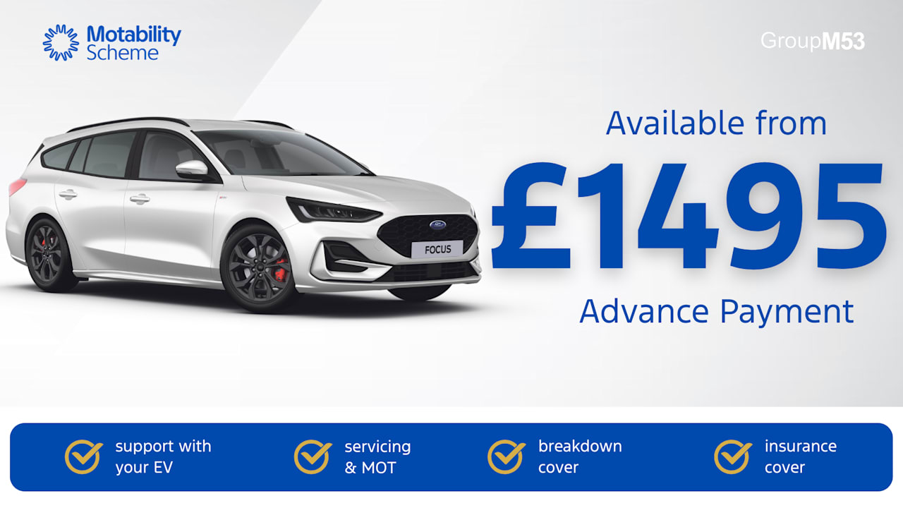 Ford Focus ST-Line Estate Motability Offer