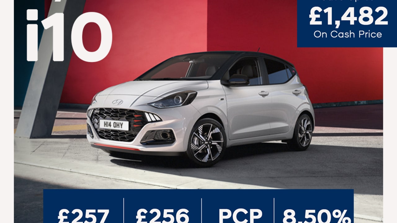 Low Payment PCP: i10 Advance - £190 Per Month