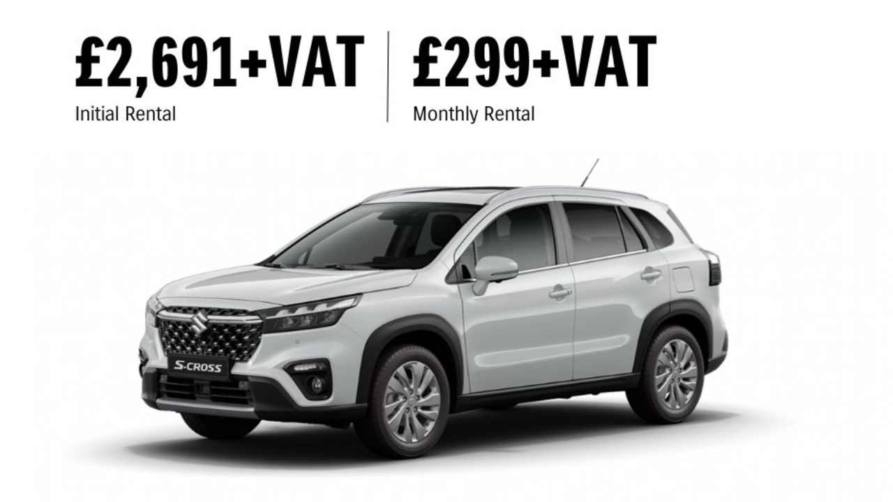Suzuki S-Cross 1.4 Boosterjet Hybrid Motion Business Contract Hire Illustrative Finance Example