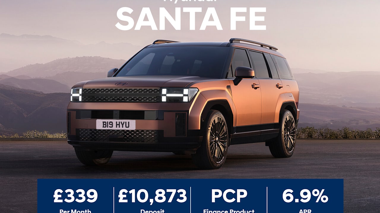 Low Payment PCP: SANTA FE Hybrid Premium - £339 Per Month