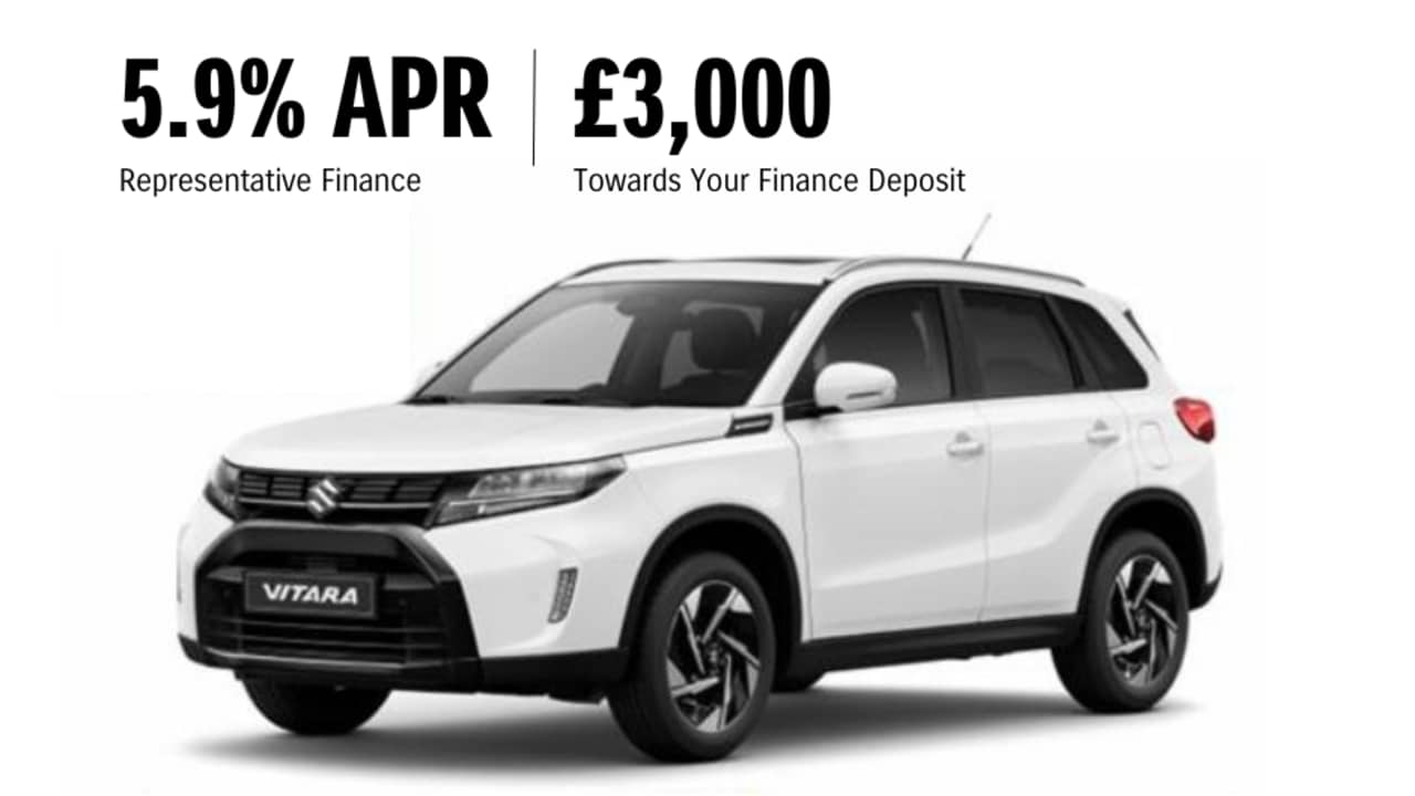 Suzuki Vitara 1.4 Boosterjet Mild Hybrid Ultra Illustrative Finance Example