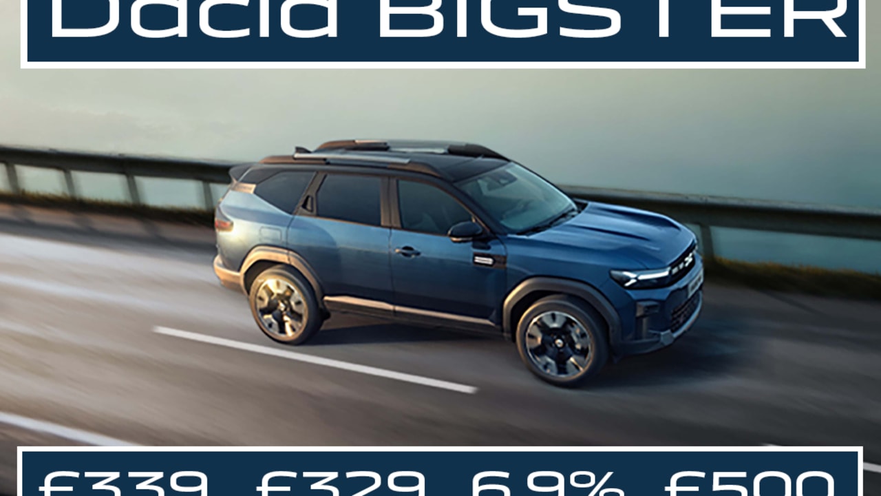 Low Deposit PCP: BIGSTER Expression - £339 Per Month