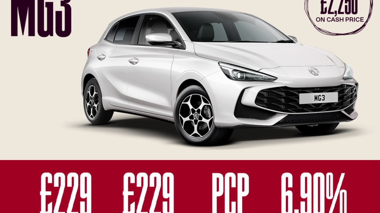 Low Deposit PCP: MG3 SE - £229 Per Month