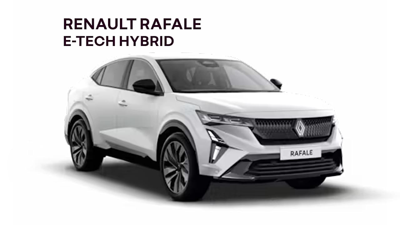 Low Payment PCP: RAFALE E-TECH techno - £339 Per Month