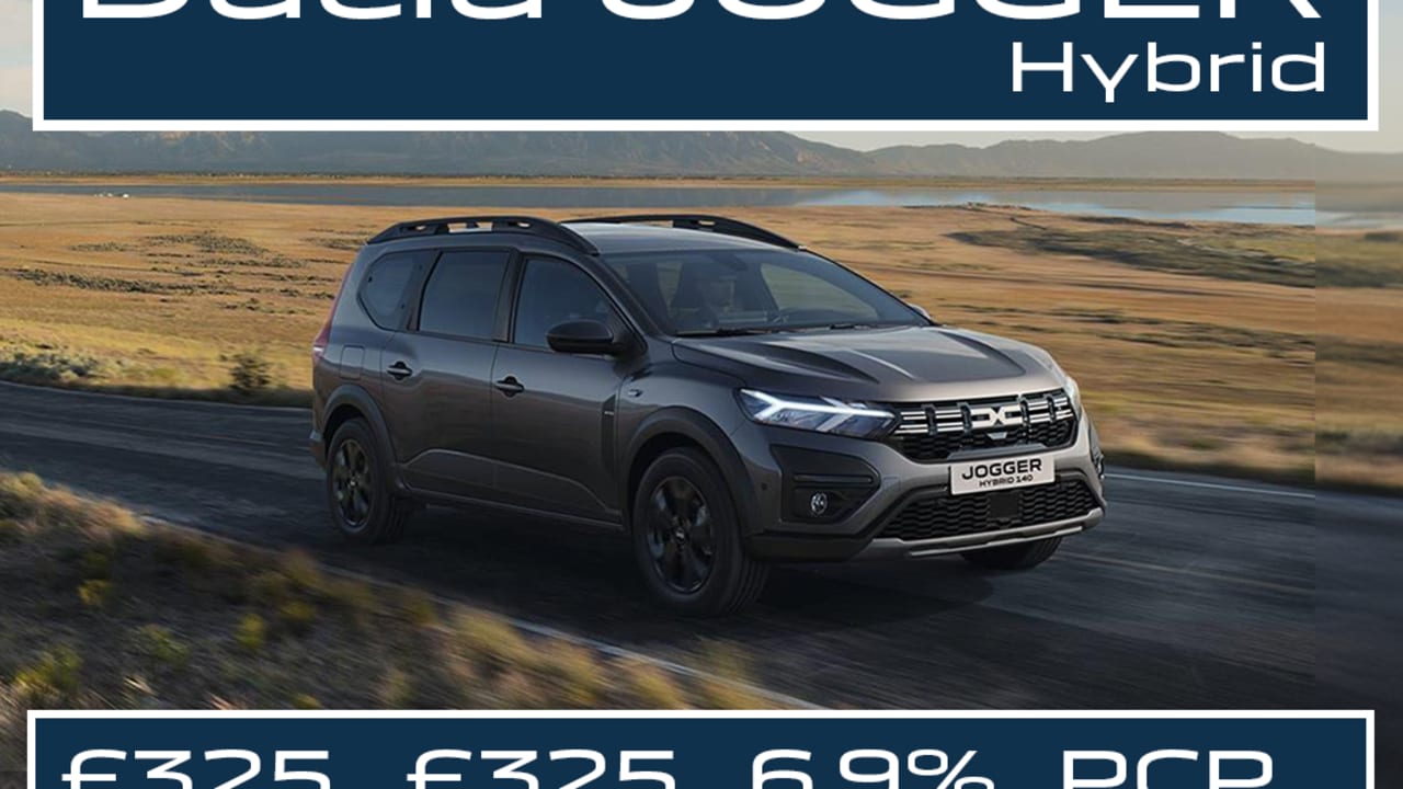 Low Deposit PCP: JOGGER Hybrid Expression - £325 Per Month