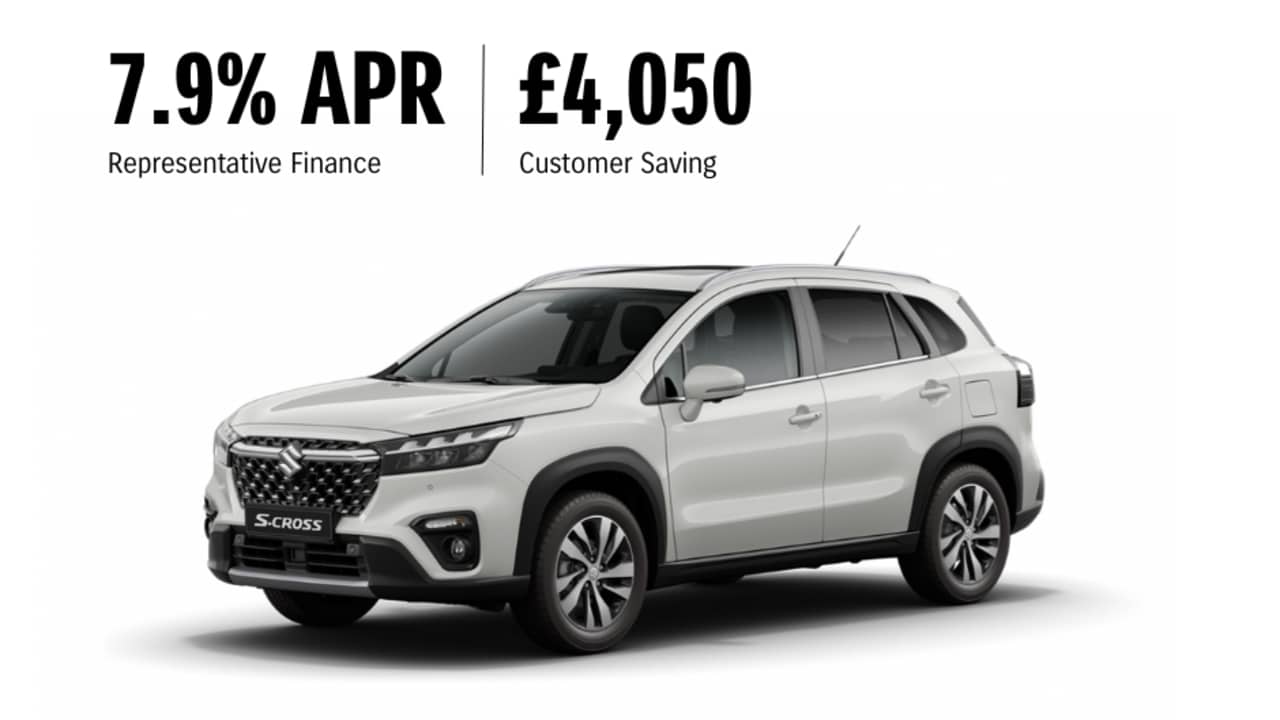 Suzuki S-Cross 1.4 Boosterjet Hybrid Ultra Illustrative Finance Example