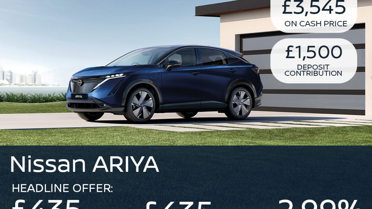 Nissan ARIYA Engage 63kWh - £435 Per Month