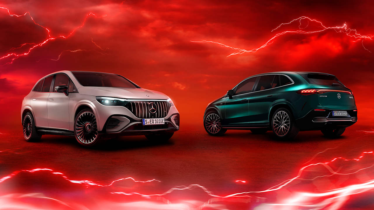Mercedes-AMG EQE yolsuzluq avtomobili ilə gündəlik həyat həyəcanlı olur.