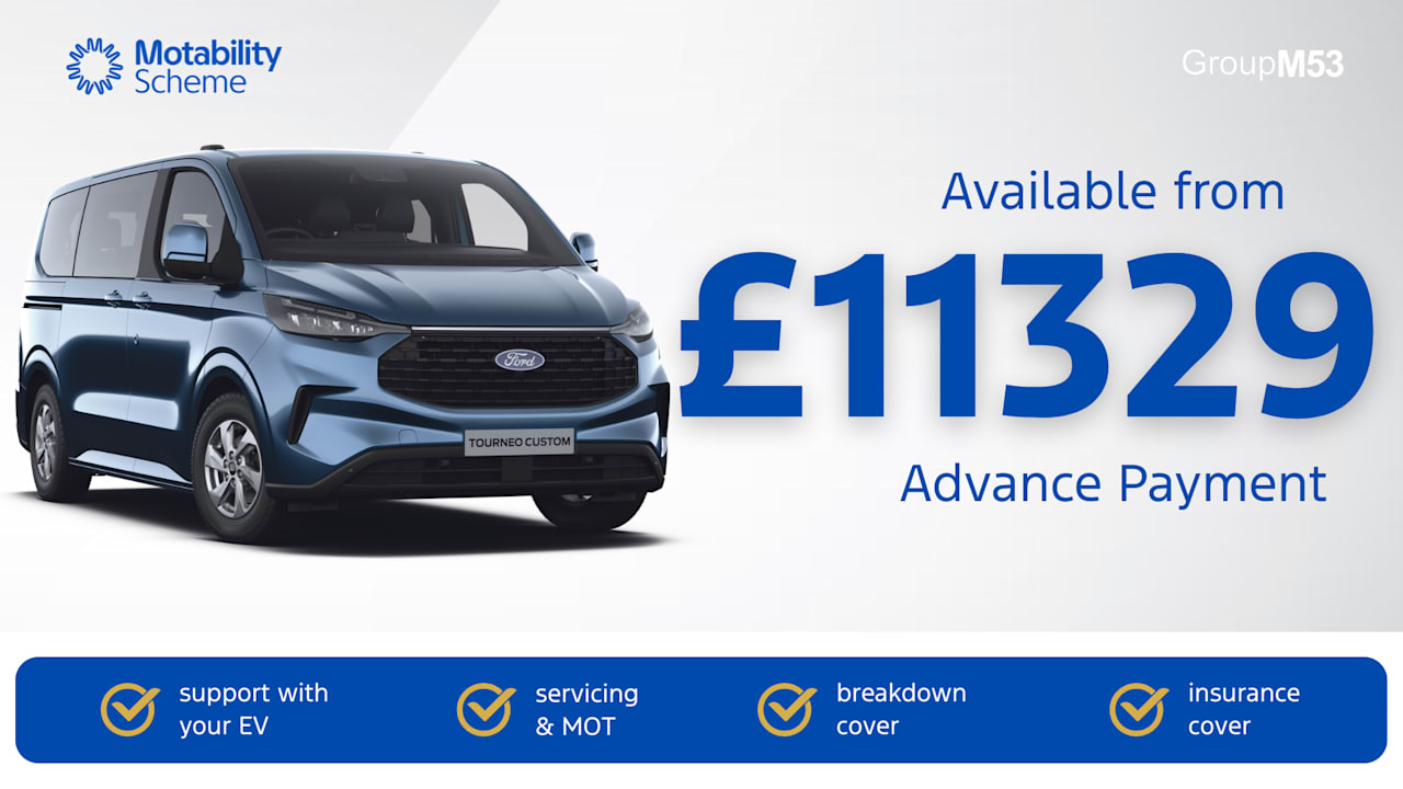 Ford Tourneo Custom Motability Offer