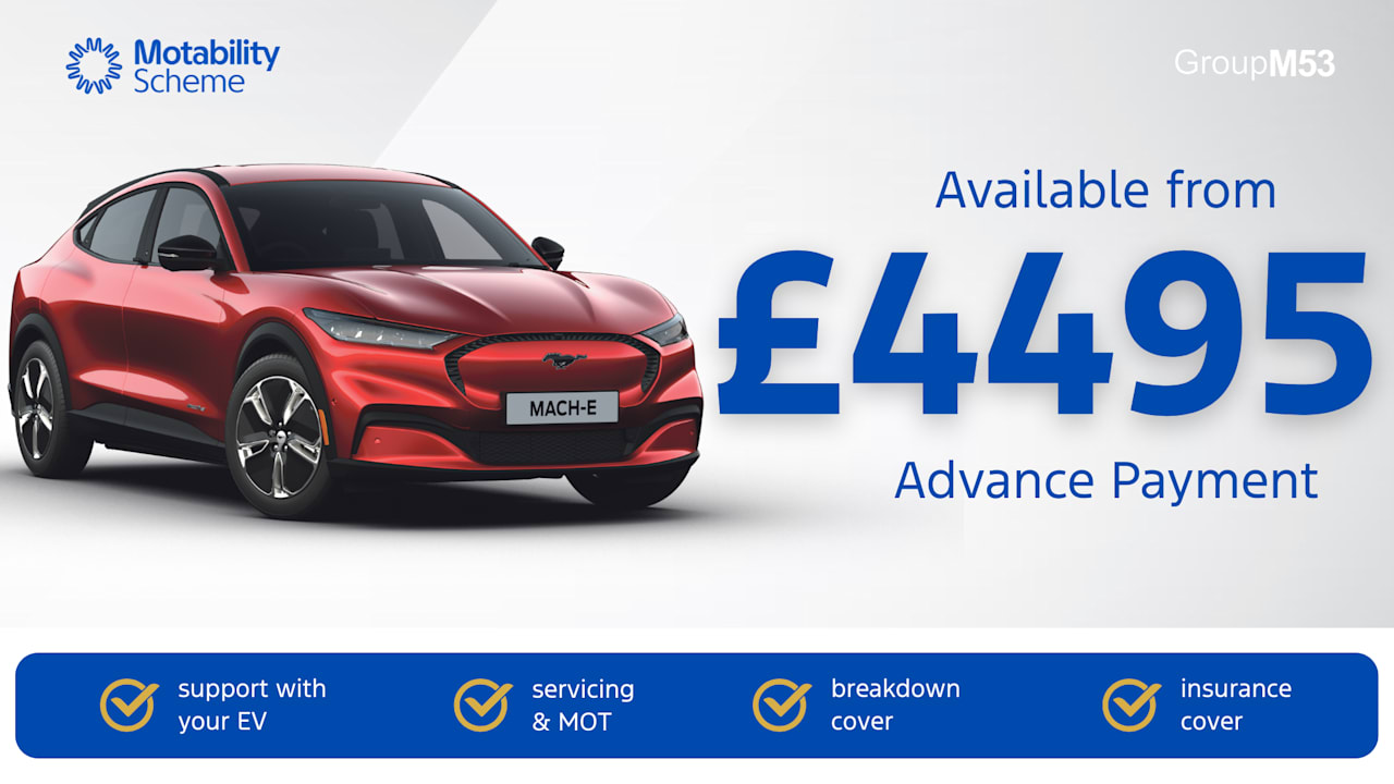 Ford Mustang Mach-E Select Motability Offer